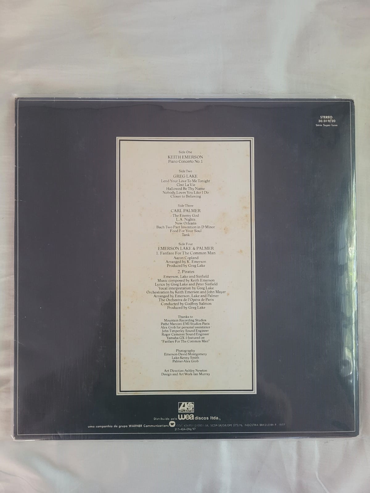 Emerson, Lake & Palmer - Works Vol. 1 (Duplo) - Thumbnail 2